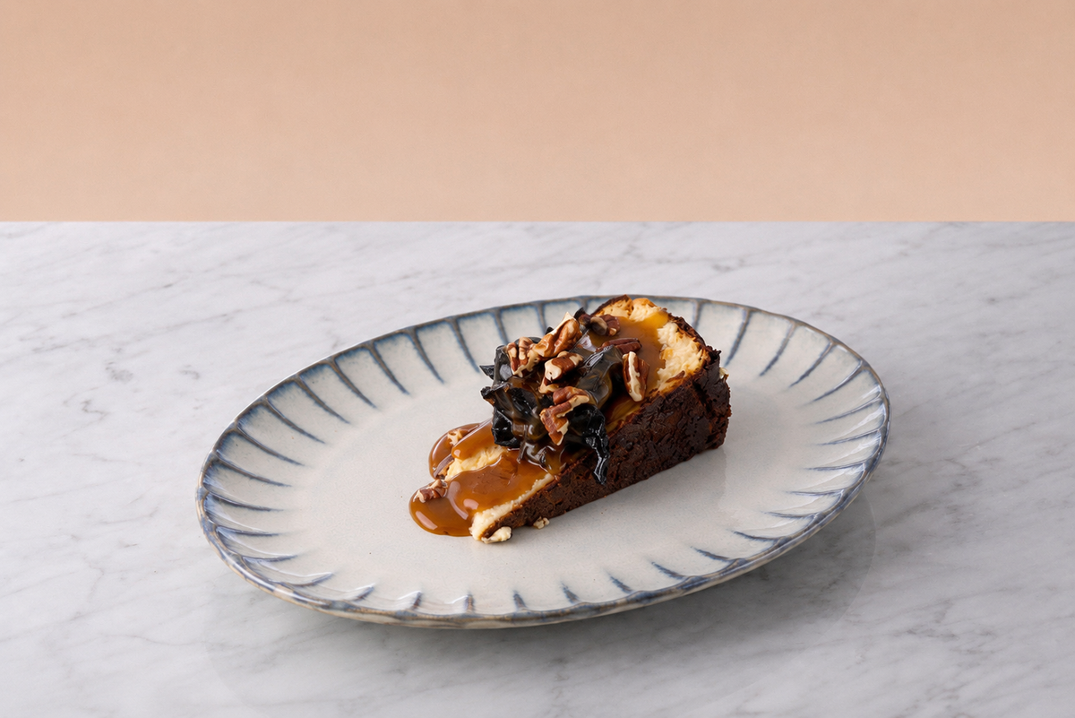 Salted caramel cheesecake