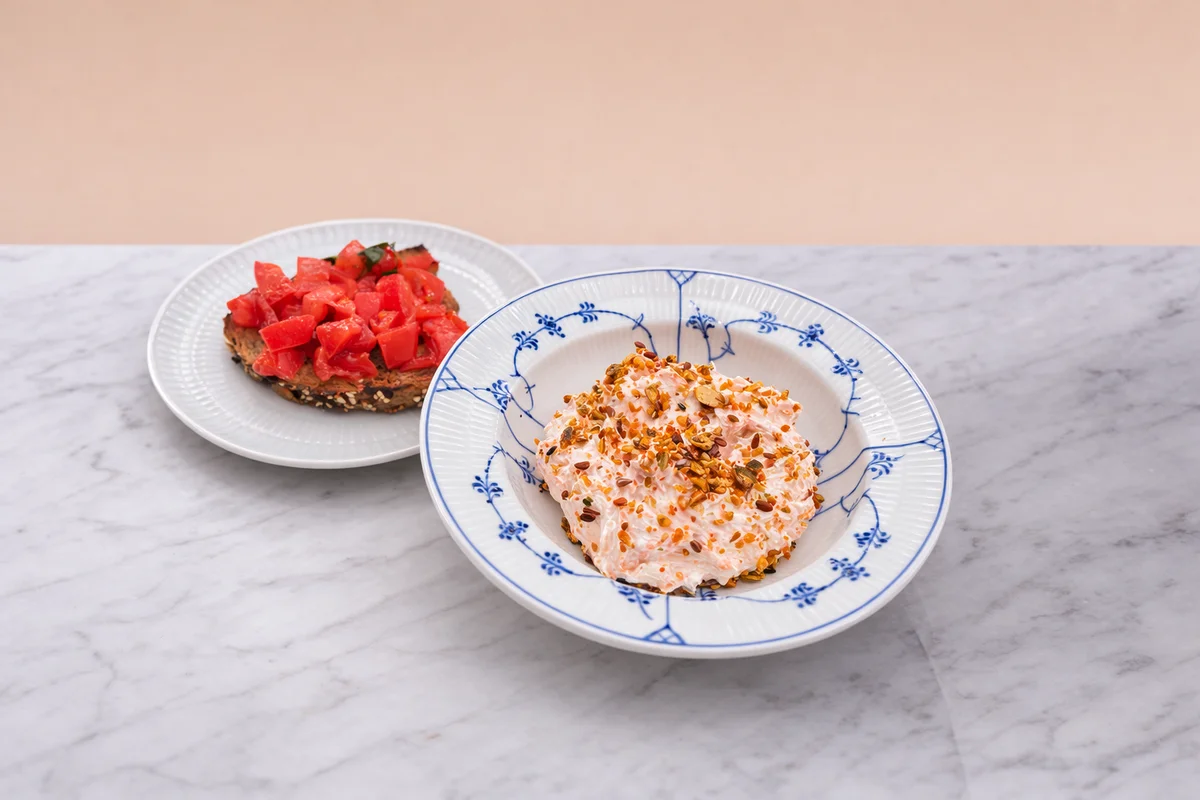 Smoked salmon rillette