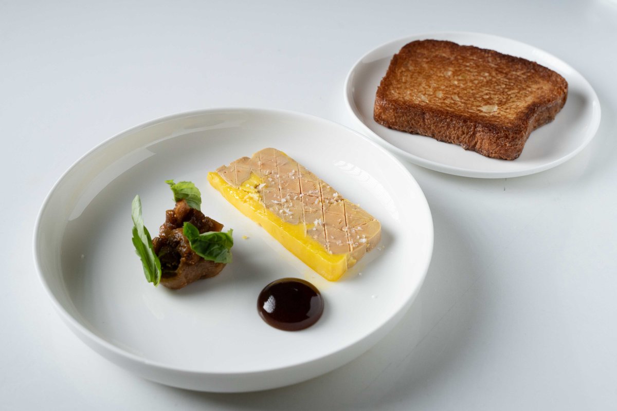 Террин из фуа-гра с инжиром