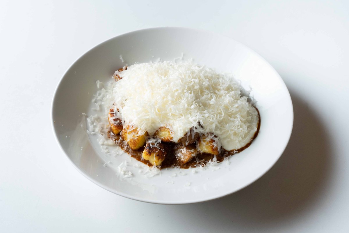 Ньокки с белыми грибами