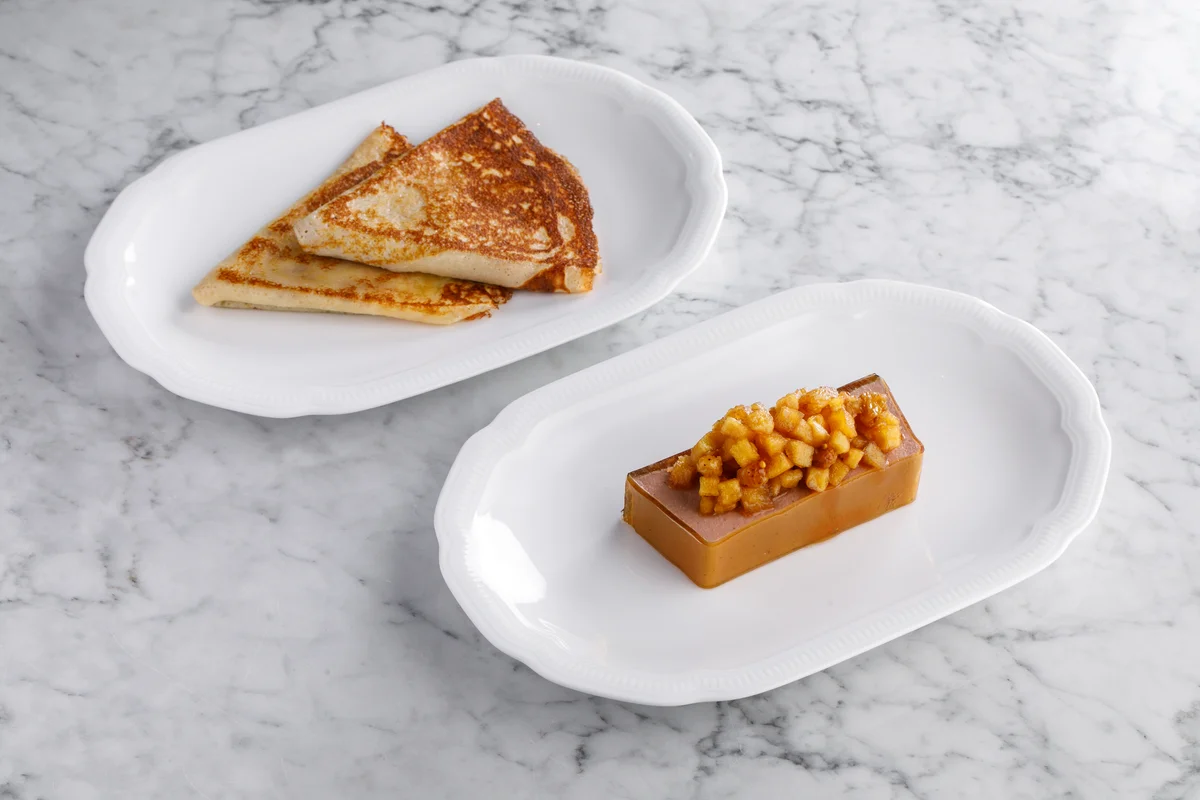 Паштет из куриной печени с блинами