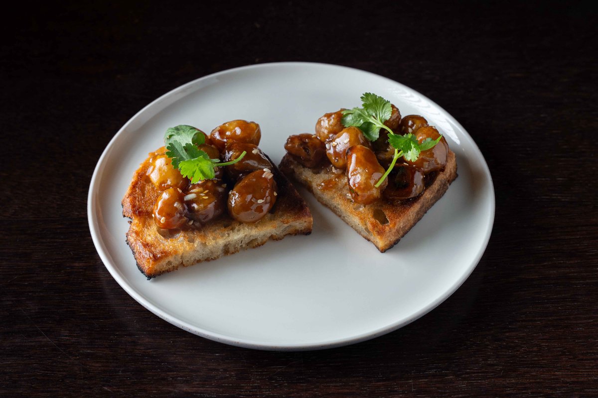 Костный мозг на хлебе