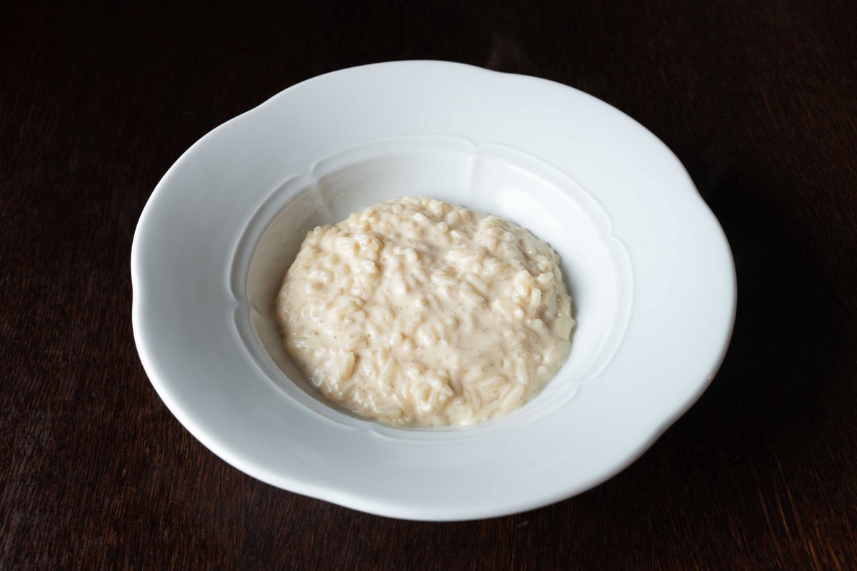 Рисовая каша на молоке