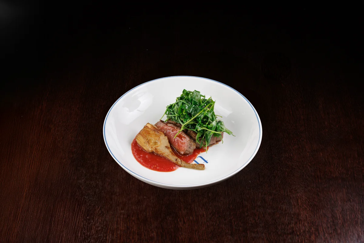 Фланк стейк с артишоком